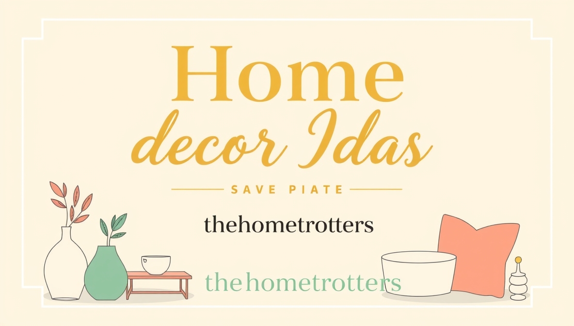 Home decor ideas thehometrotters