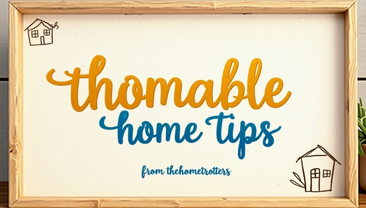 ththomable home tips from thehometrotters