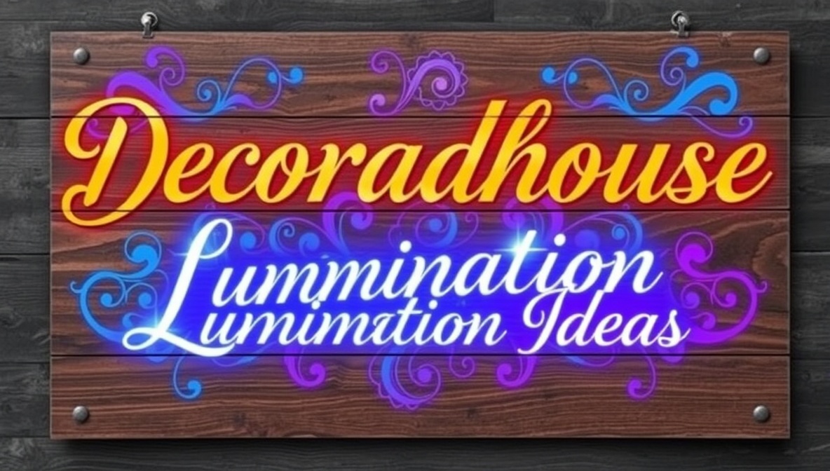 decoradhouse lumination ideas
