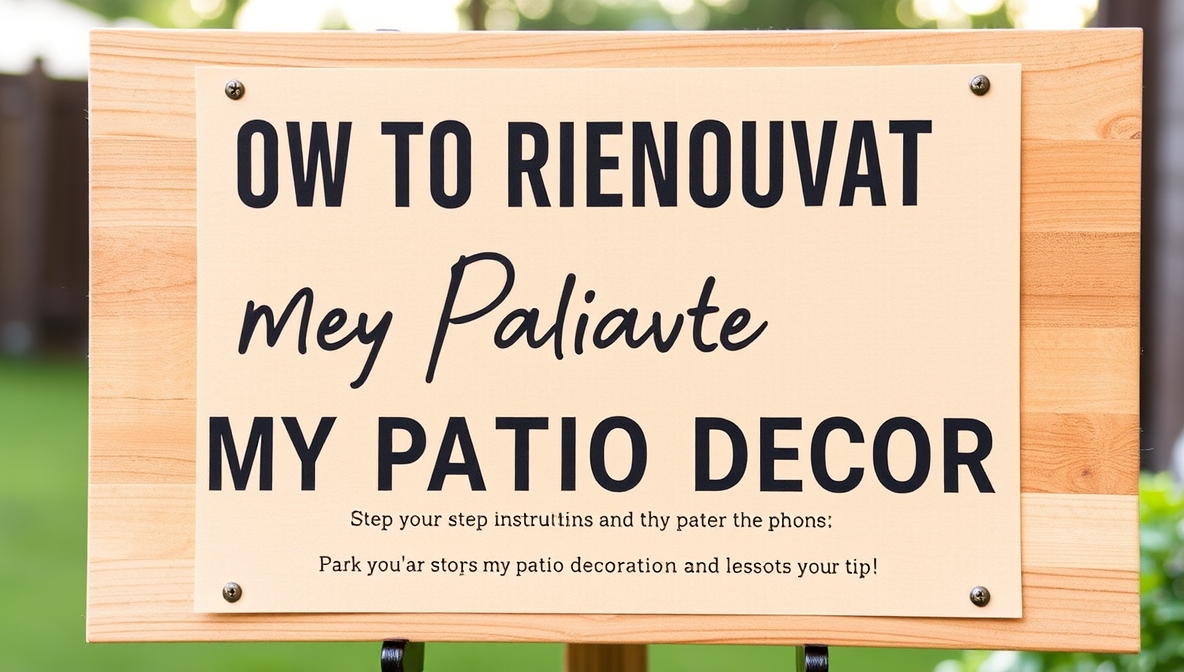 how to renovate my patio decoradhouse